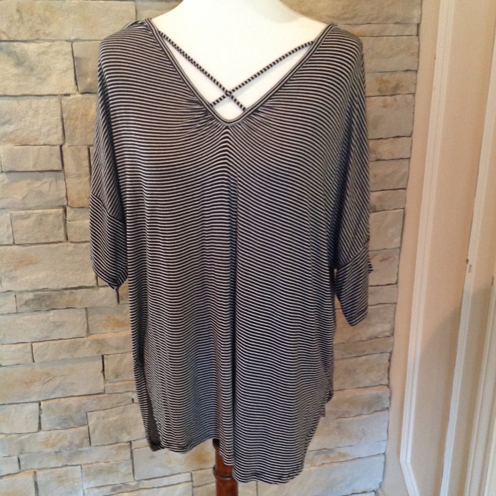 Cute Black and White Striped shirt